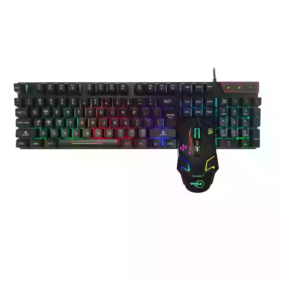 XGAMERtechnologies gaming keyboard and mouse combo